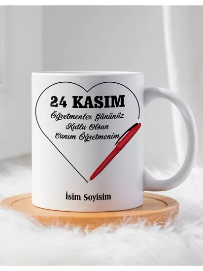Öğretmenler Gününe Özel Kupa Bardak