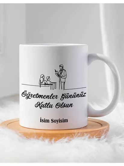 Öğretmenler Gününe Özel Kupa Bardak