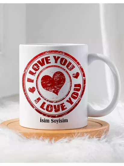 Sevgililer Gününe Özel Hediyelik Kupa Bardak