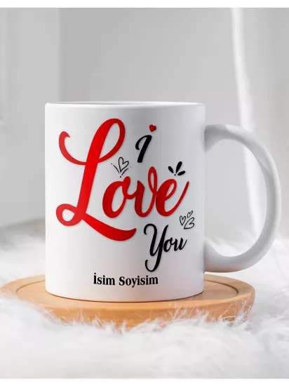 Sevgililer Gününe Özel Hediyelik Kupa Bardak