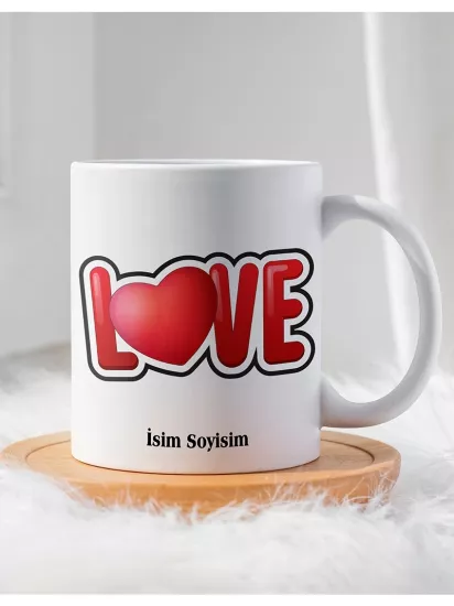 Sevgililer Gününe Özel Hediyelik Kupa Bardak