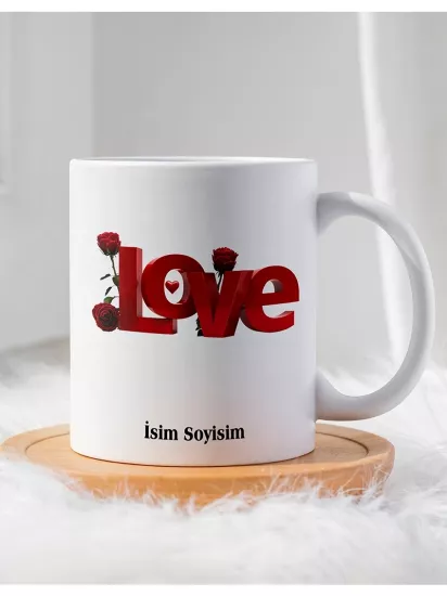 Sevgililer Gününe Özel Hediyelik Kupa Bardak
