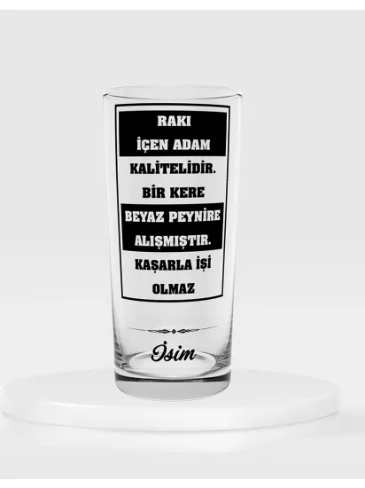 Tekli Rakı Kadehi