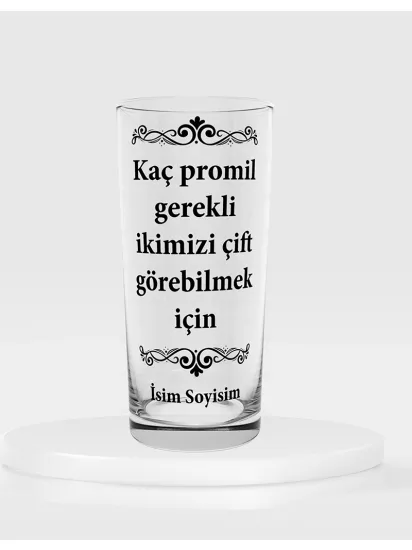 Tekli Rakı Kadehi