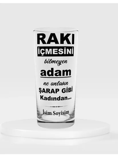Tekli Rakı Kadehi