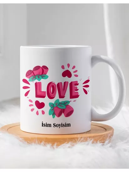 Sevgililer Gününe Özel Hediyelik Kupa Bardak