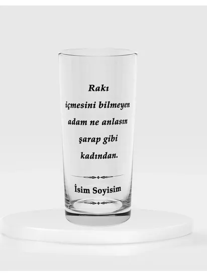 Tekli Rakı Kadehi