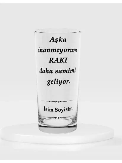 Tekli Rakı Kadehi