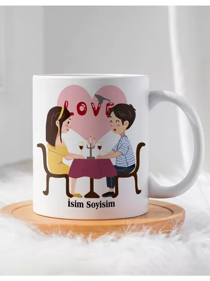 Sevgililer Gününe Özel Hediyelik Kupa Bardak