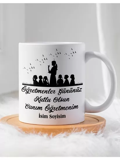 Öğretmenler Gününe Özel Kupa Bardak