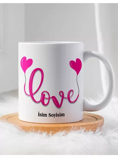 Sevgililer Gününe Özel Hediyelik Kupa Bardak
