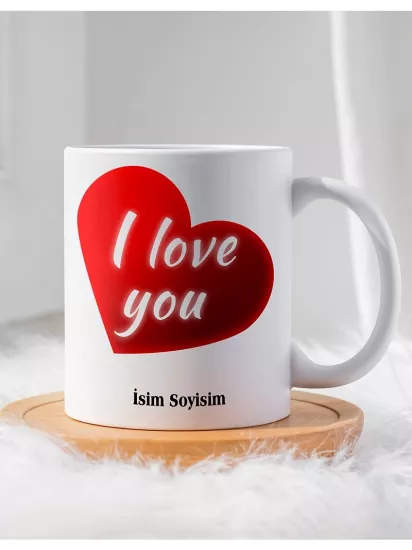 Sevgililer Gününe Özel Hediyelik Kupa Bardak