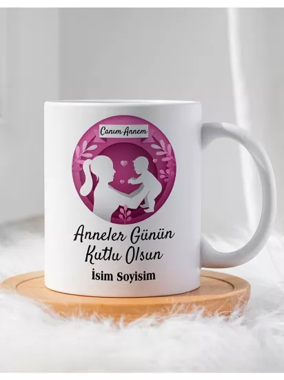 Anneler Gününe Özel Kupa Bardak