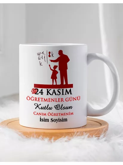 Öğretmenler Gününe Özel Kupa Bardak
