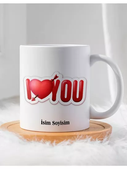 Sevgililer Gününe Özel Hediyelik Kupa Bardak