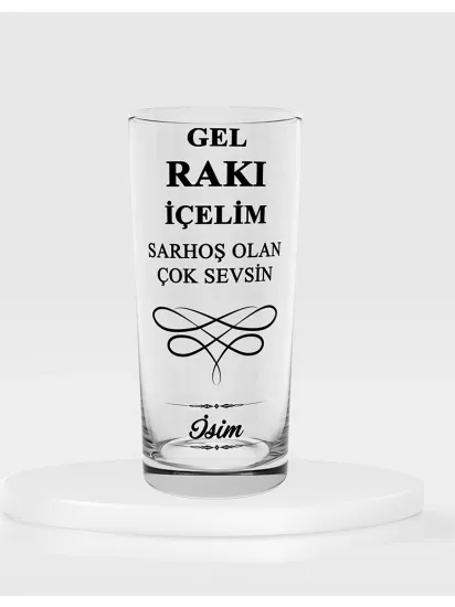 Tekli Rakı Kadehi
