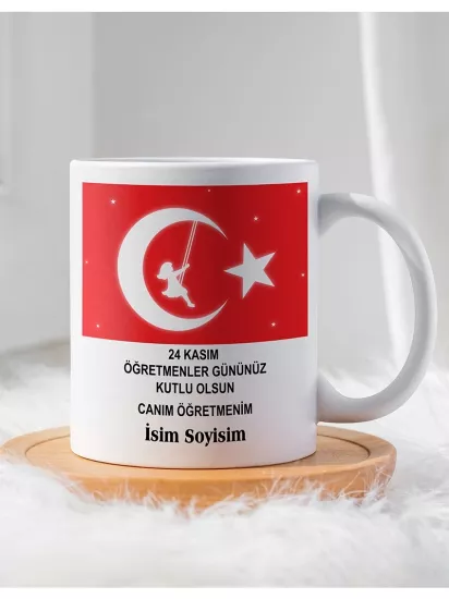 Öğretmenler Gününe Özel Kupa Bardak