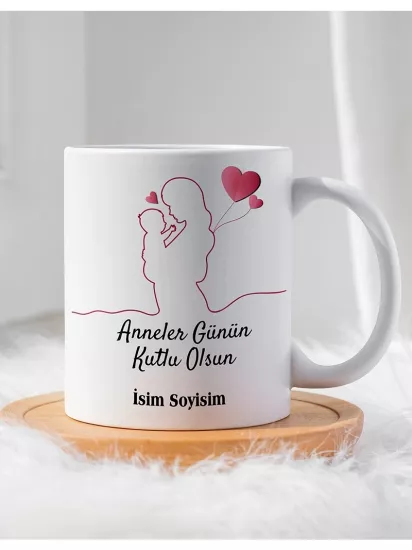 Anneler Gününe Özel Kupa Bardak