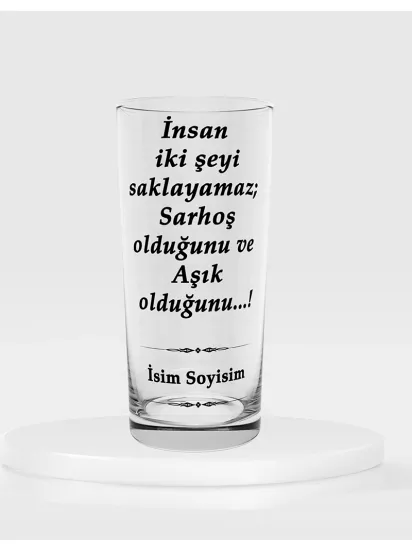 Tekli Rakı Kadehi