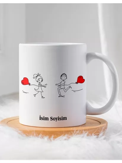 Sevgililer Gününe Özel Hediyelik Kupa Bardak