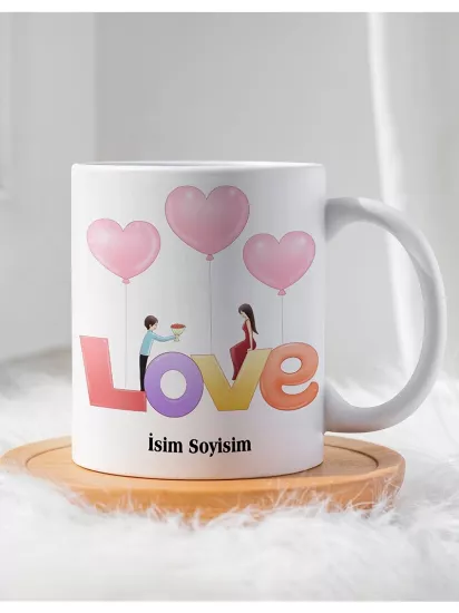 Sevgililer Gününe Özel Hediyelik Kupa Bardak