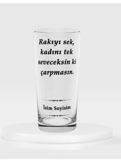 Tekli Rakı Kadehi