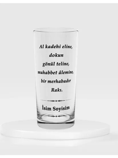 Tekli Rakı Kadehi
