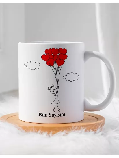 Sevgililer Gününe Özel Hediyelik Kupa Bardak
