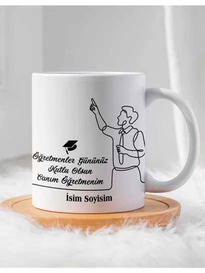 Öğretmenler Gününe Özel Kupa Bardak