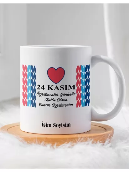 Öğretmenler Gününe Özel Kupa Bardak
