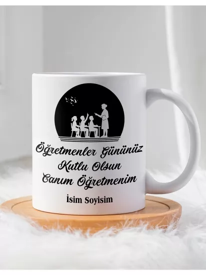 Öğretmenler Gününe Özel Kupa Bardak