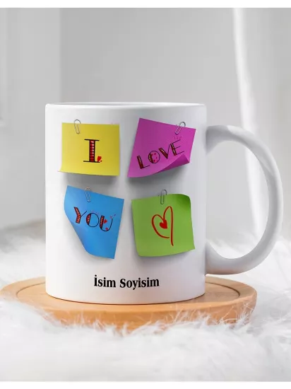 Sevgililer Gününe Özel Hediyelik Kupa Bardak