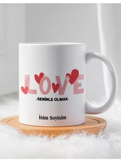 Sevgililer Gününe Özel Hediyelik Kupa Bardak