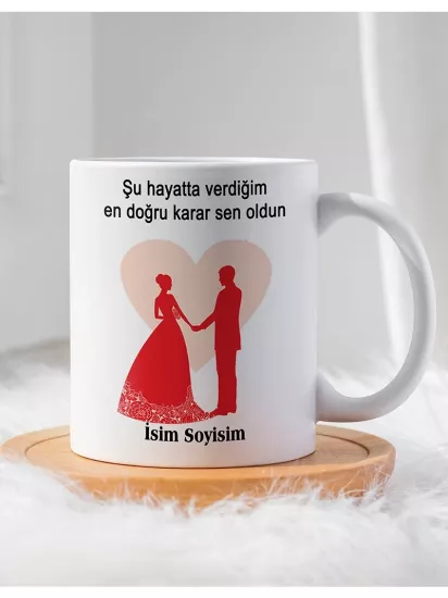 Sevgililer Gününe Özel Hediyelik Kupa Bardak