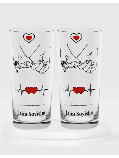 İkili Rakı Kadehi