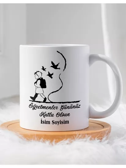 Öğretmenler Gününe Özel Kupa Bardak