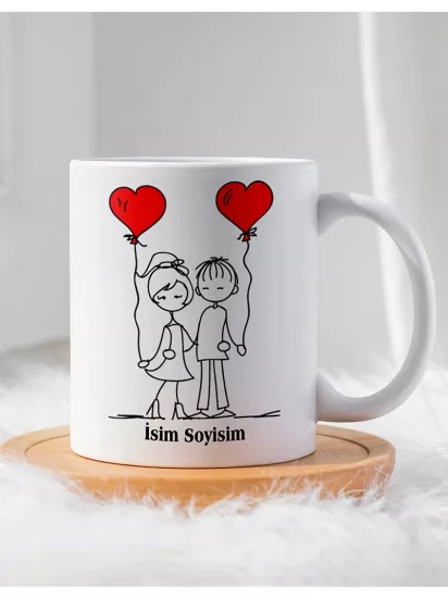 Sevgililer Gününe Özel Hediyelik Kupa Bardak