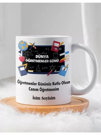Öğretmenler Gününe Özel Kupa Bardak