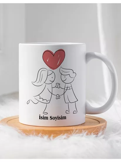 Sevgililer Gününe Özel Hediyelik Kupa Bardak