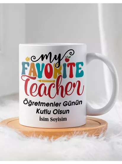 Öğretmenler Gününe Özel Kupa Bardak