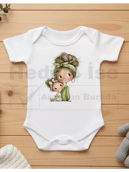 Görsel Desenli Zıbın