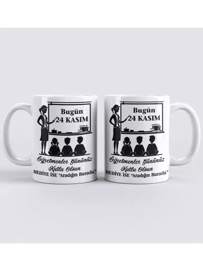 Öğretmenler Gününe Özel Kupa Bardak