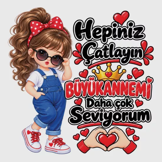 Hepiniz Çatlayın Büyükannemi Daha Çok Seviyorum