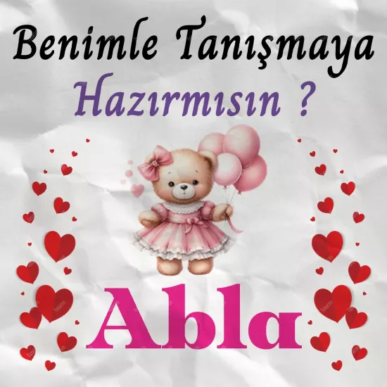 Benimle Tanışmaya Hazırmısın ? Abla