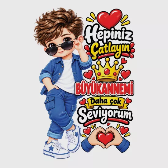 Hepiniz Çatlayın Büyükannemi Daha Çok Seviyorum