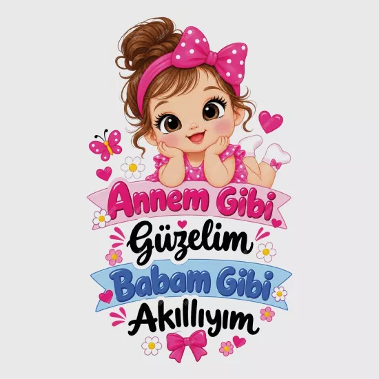Annem Gibi Güzelim Babam Gibi Akıllıyım
