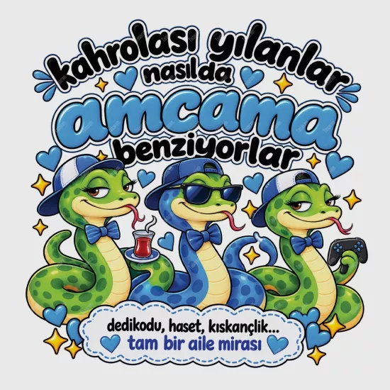 Kahrolası Yılanlar Nasılda Amcama Benziyorlar