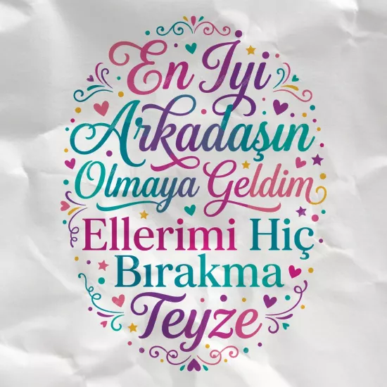 En İyi Arkadaşın Olmaya Geldim Ellerimi Hiç Bırakma Teyze