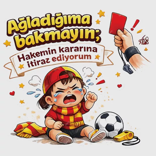 Ağladığıma Bakmayın Hakemin Kararına İtiraz Ediyorum