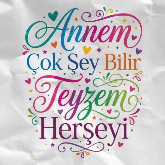 Annem Çok Şey Bilir Teyzem Herşeyi